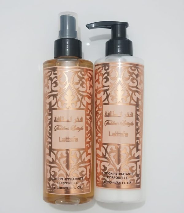 KIT BODY SPLASH ÁRABE FAKHAR ROSE - Imagem 1