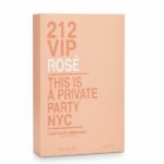 PERFUME 212 VIP ROSÉ LINHA EXCLUSIVA